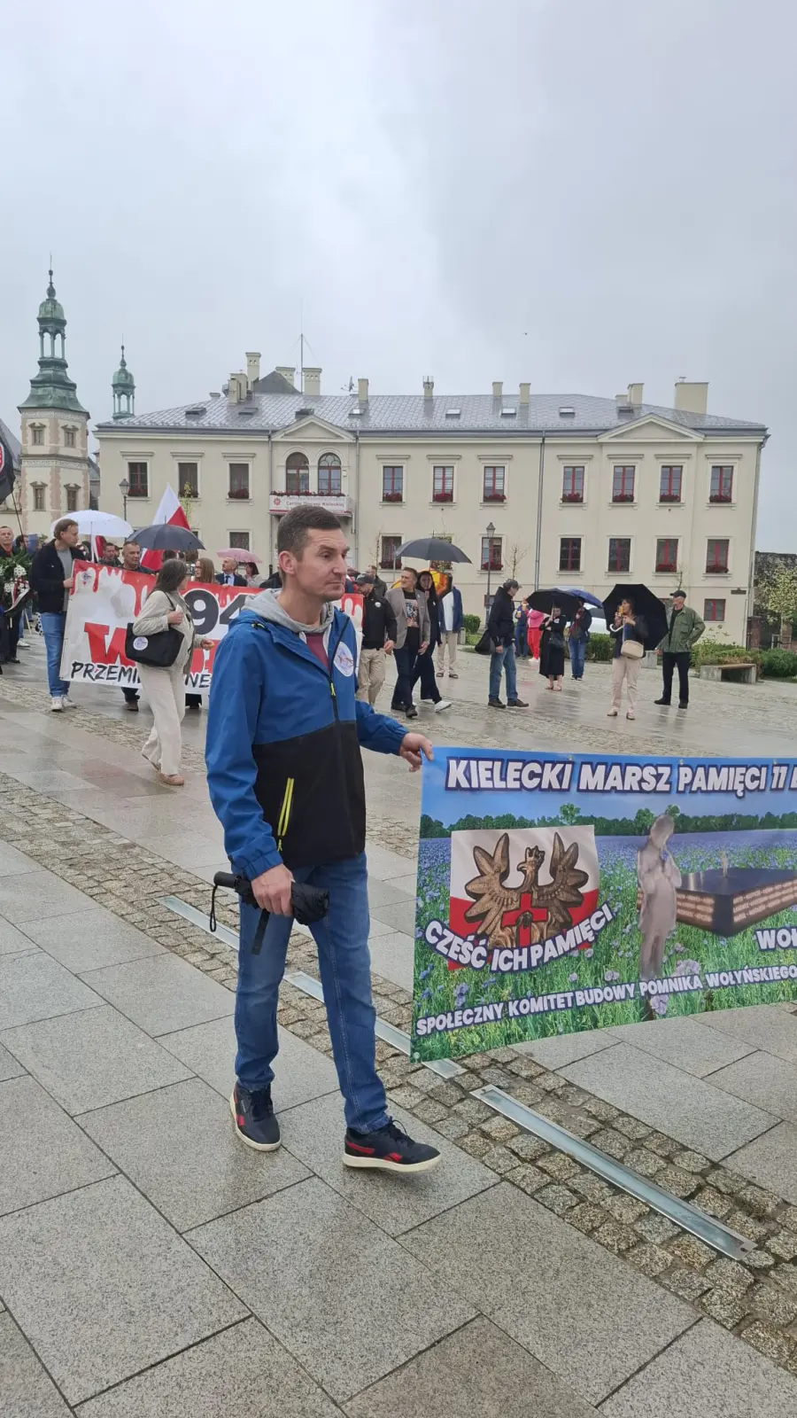 Po Mszy św. z Plcay NMP wyruszył 'Kielecki Marsz Pamięci 11 lipca"