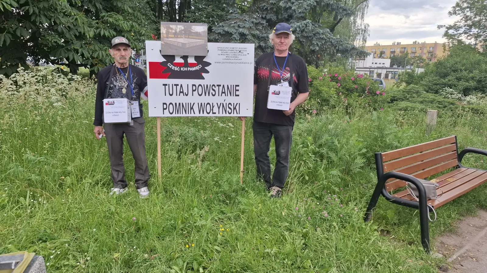 Zbiórka w miejscu lokalizacji Pomnika Wołyńskiego - miniatura 2
